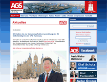 Tablet Screenshot of ags-hamburg-mitte.de